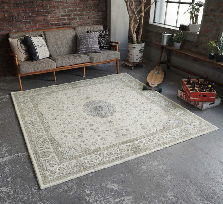 ラグマイクロファイバークラシックデザイン200×200cm