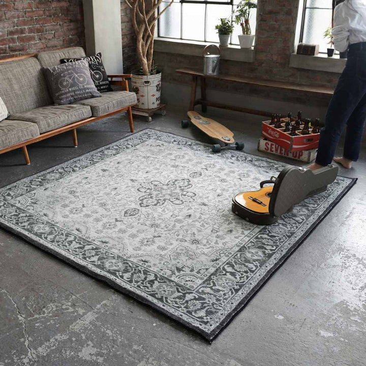 ラグマイクロファイバーヴィンテージテイスト200×250cm