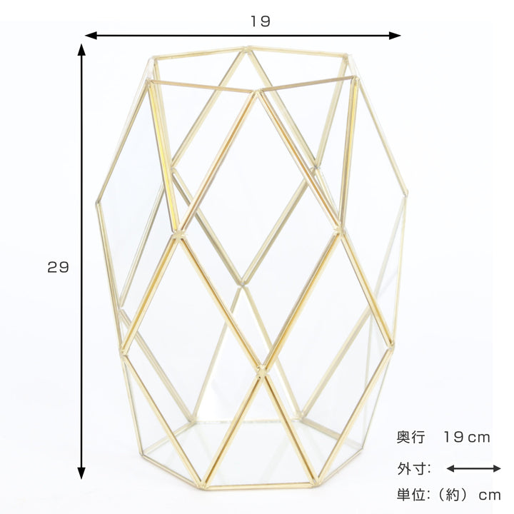 花瓶フレームベースポリゴン