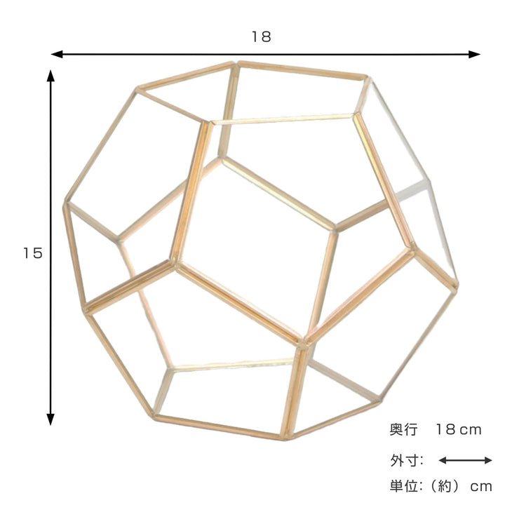 花瓶フレームベースペンタゴン