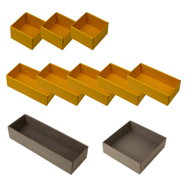 収納トレーケース整理トレイSHIKI深型10個セット