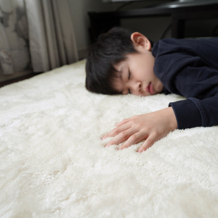 チェアパッド2層ウレタンマイクロファイバー四角くすみカラー