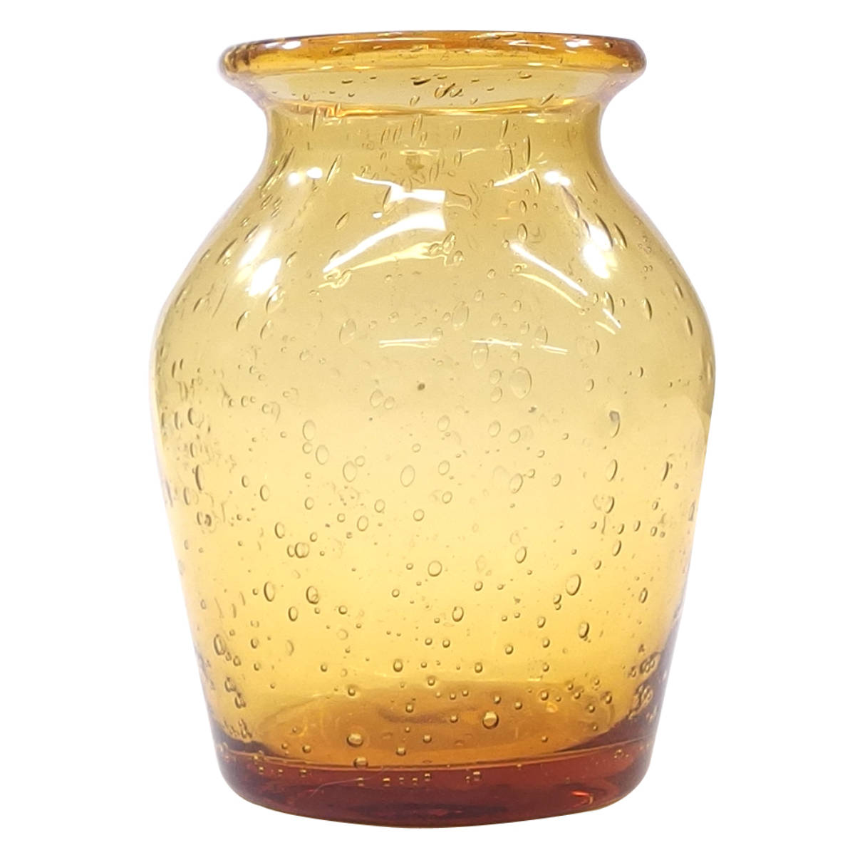 花瓶 手吹きバブルガラスフラワーベース ポット ガラス – ハウジー
