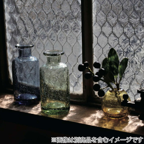 花瓶 手吹きバブルガラスフラワーベース ボールL ガラス – ハウジー