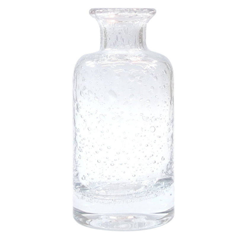 花瓶手吹きバブルガラスフラワーベースボトルガラス