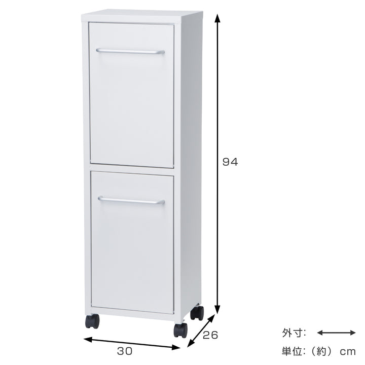 ゴミ箱40L20L×2分別トラッシュダブル