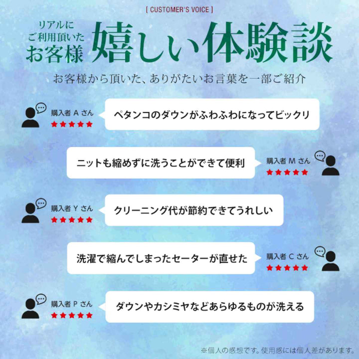 洗濯用洗剤ダウンも洗えるニット洗い洗剤徳用