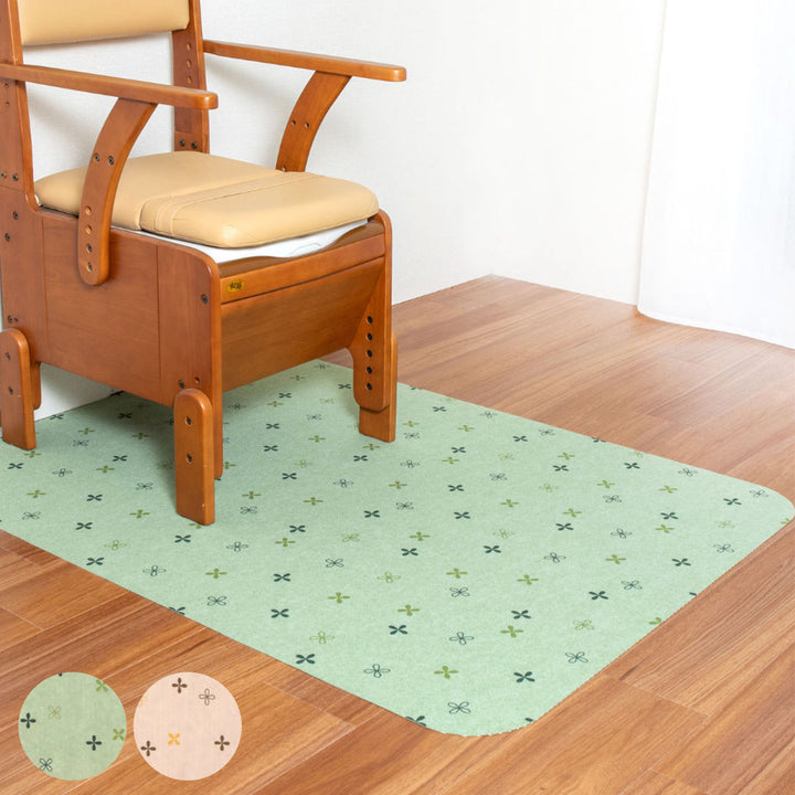 ポータブルトイレマット吸着消臭撥水大判介護