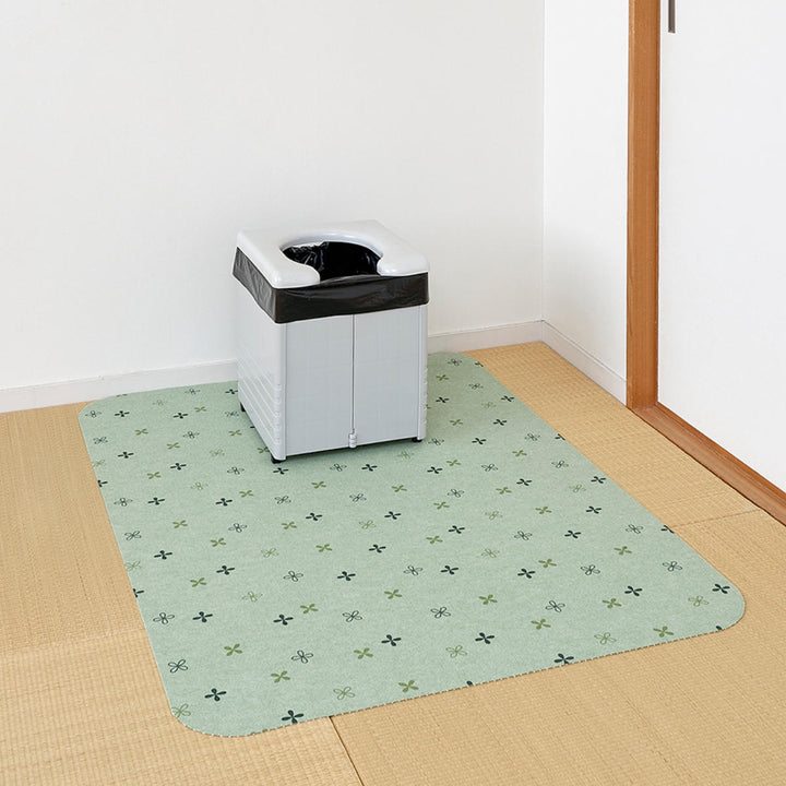 ポータブルトイレマット吸着消臭撥水大判介護