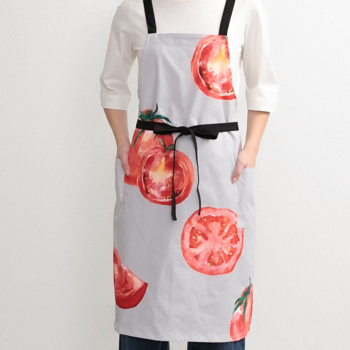 エプロン 果物 野菜 マルシェプリントエプロン COCOWALK – ハウジー