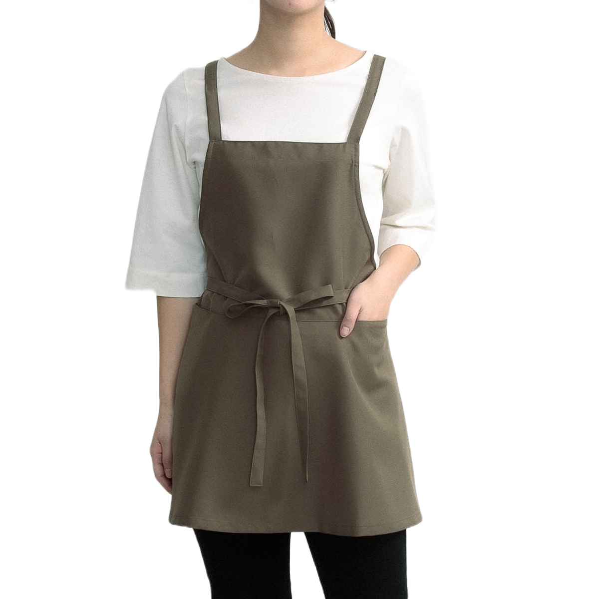 ペプラムエプロン　saplon エプロン ペプラムサロンエプロン COCOWALK – ハウジー