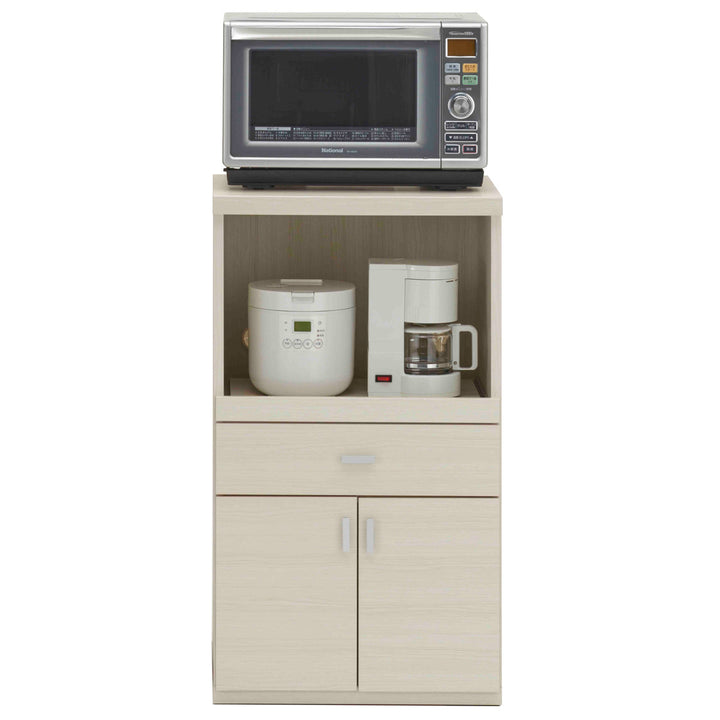 レンジ台北欧風キッチン収納日本製幅55cm