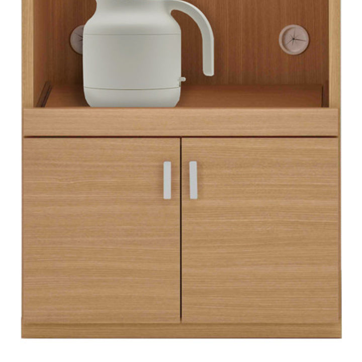 レンジ台ミドルタイプ北欧風キッチン収納日本製幅55cm