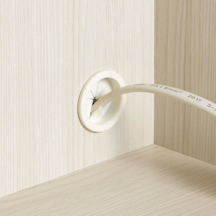 レンジ台ミドルタイプ北欧風キッチン収納日本製幅55cm