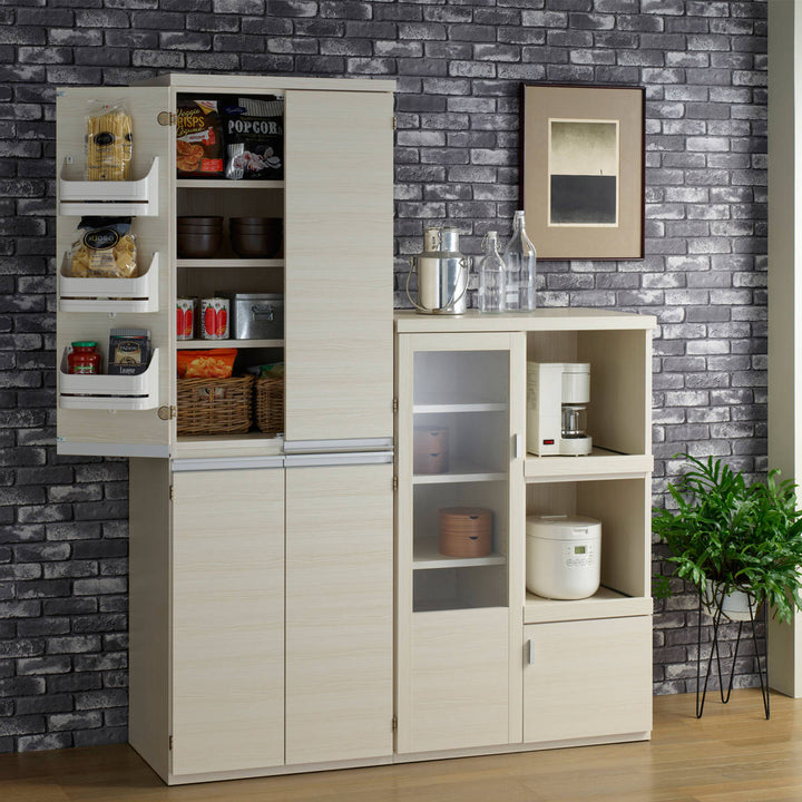 キッチンストッカーハイタイプ北欧風キッチン収納日本製約幅61cm