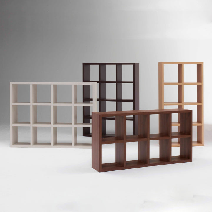 本棚ブックシェルフ6マス全面化粧仕上げ完成品約幅78cm