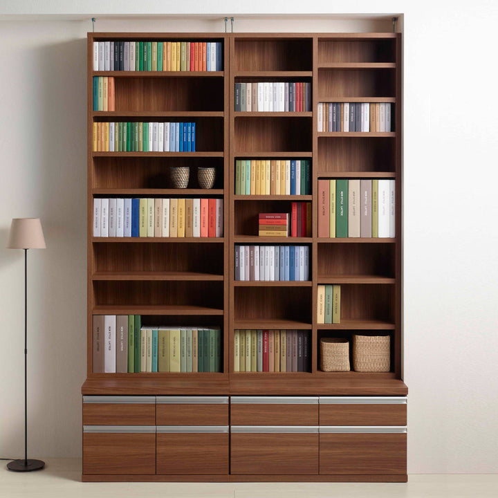 ローチェスト2列2段下台兼用タイプ日本製約幅75cm