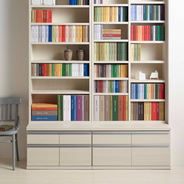 ローチェスト2列2段下台兼用タイプ日本製約幅75cm