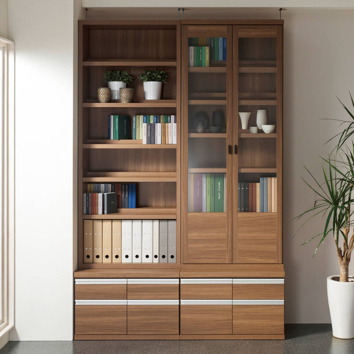 ローチェスト2列2段下台兼用タイプ日本製約幅75cm