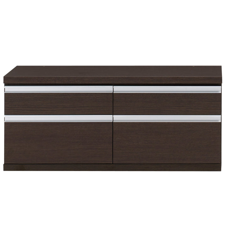 ローチェスト2列2段下台兼用タイプ日本製約幅110cm