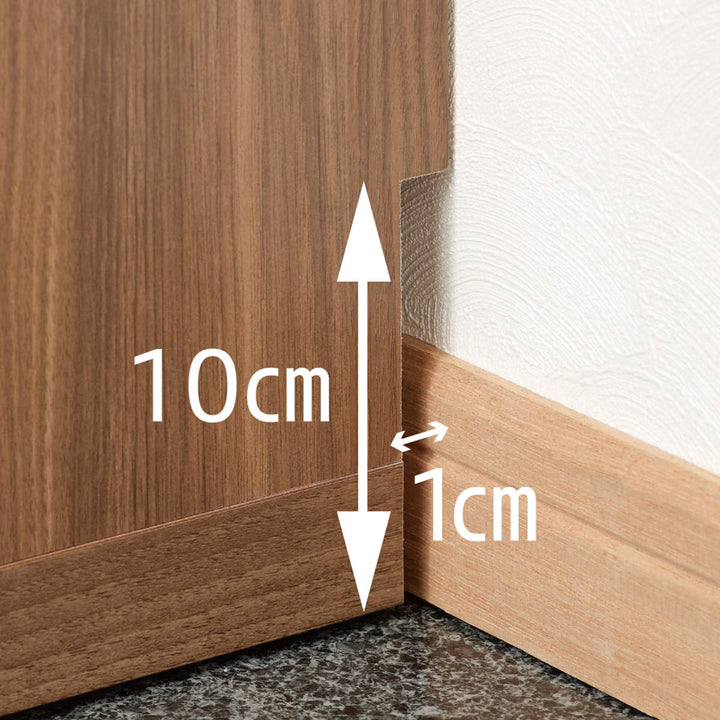 ローチェスト2列2段下台兼用タイプ日本製約幅110cm