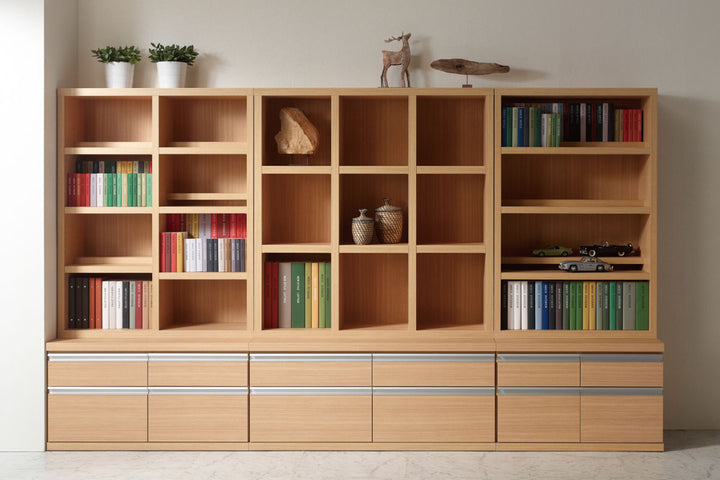 ローチェスト2列2段下台兼用タイプ日本製約幅110cm