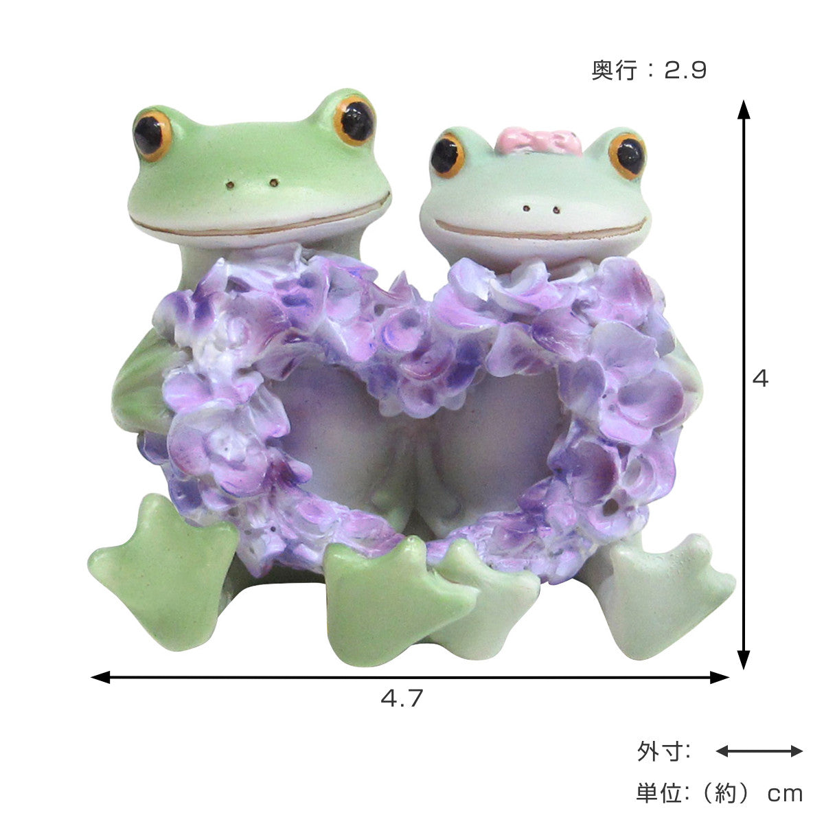 カエルのコポー 花セット