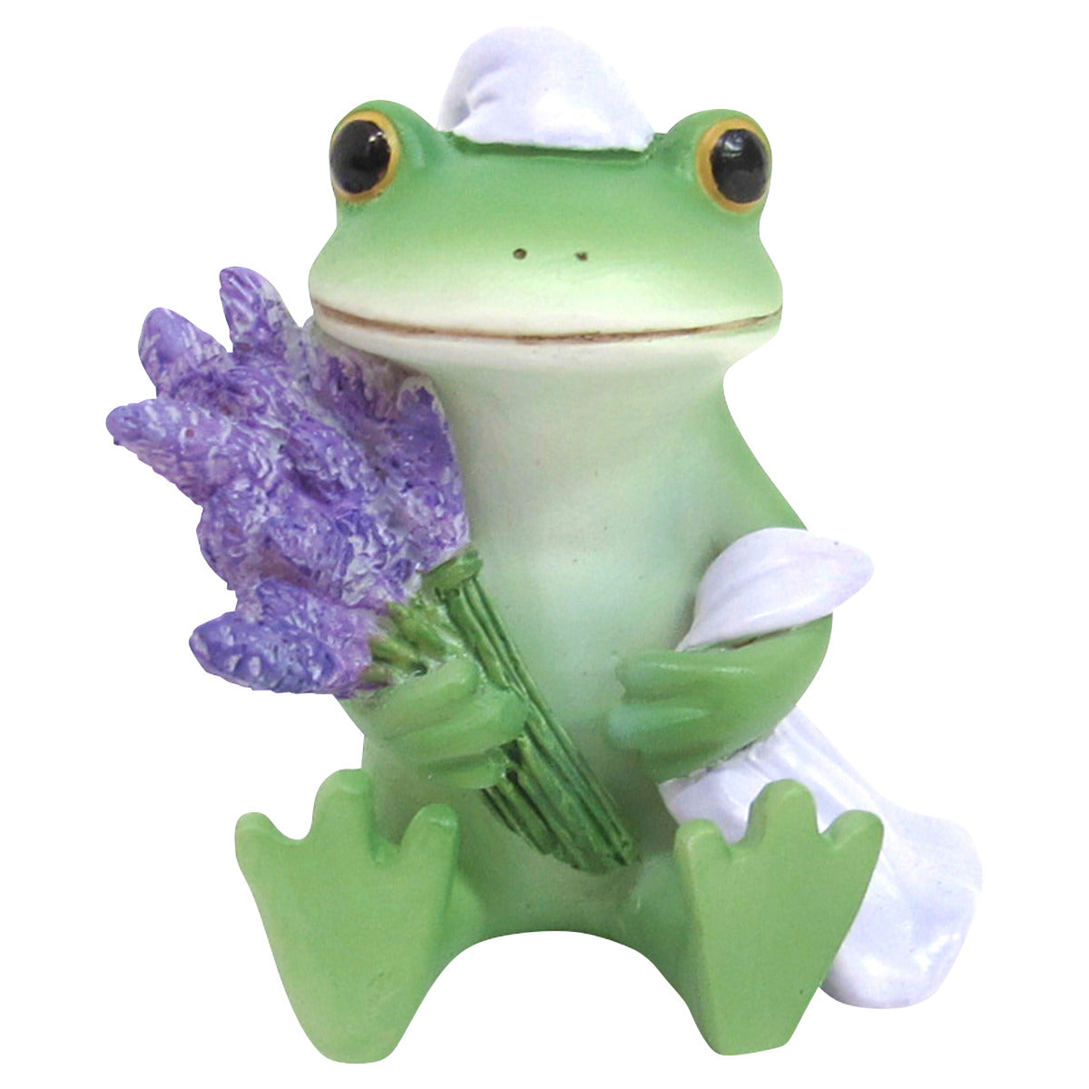 コポー ラベンダーとおやすみカエル カエル 置物 – ハウジー