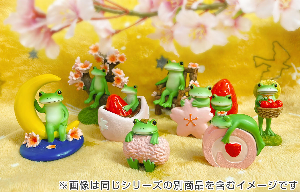 コポー 桜もちになりきるカエル カエル 置物 – ハウジー