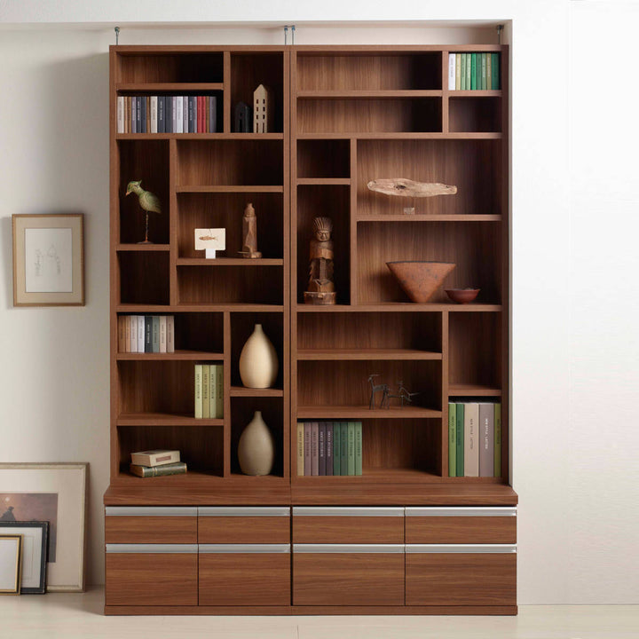 ディスプレイラック薄型スリムランダム収納日本製約幅90cm