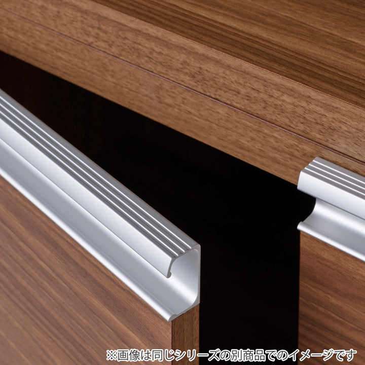 カウンター下収納薄型ローキャビネット日本製約幅120cm