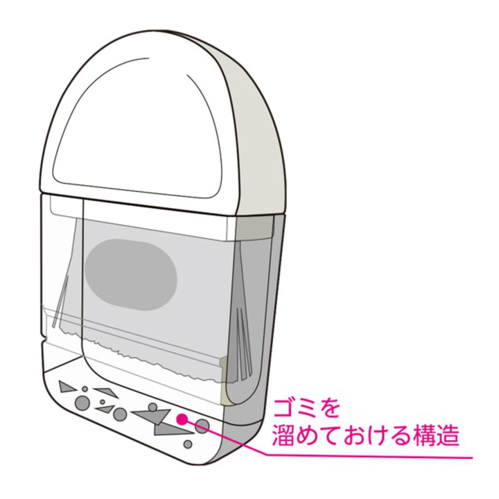 卓上ほうきちりとりセットマグネット付きsm＠rt658