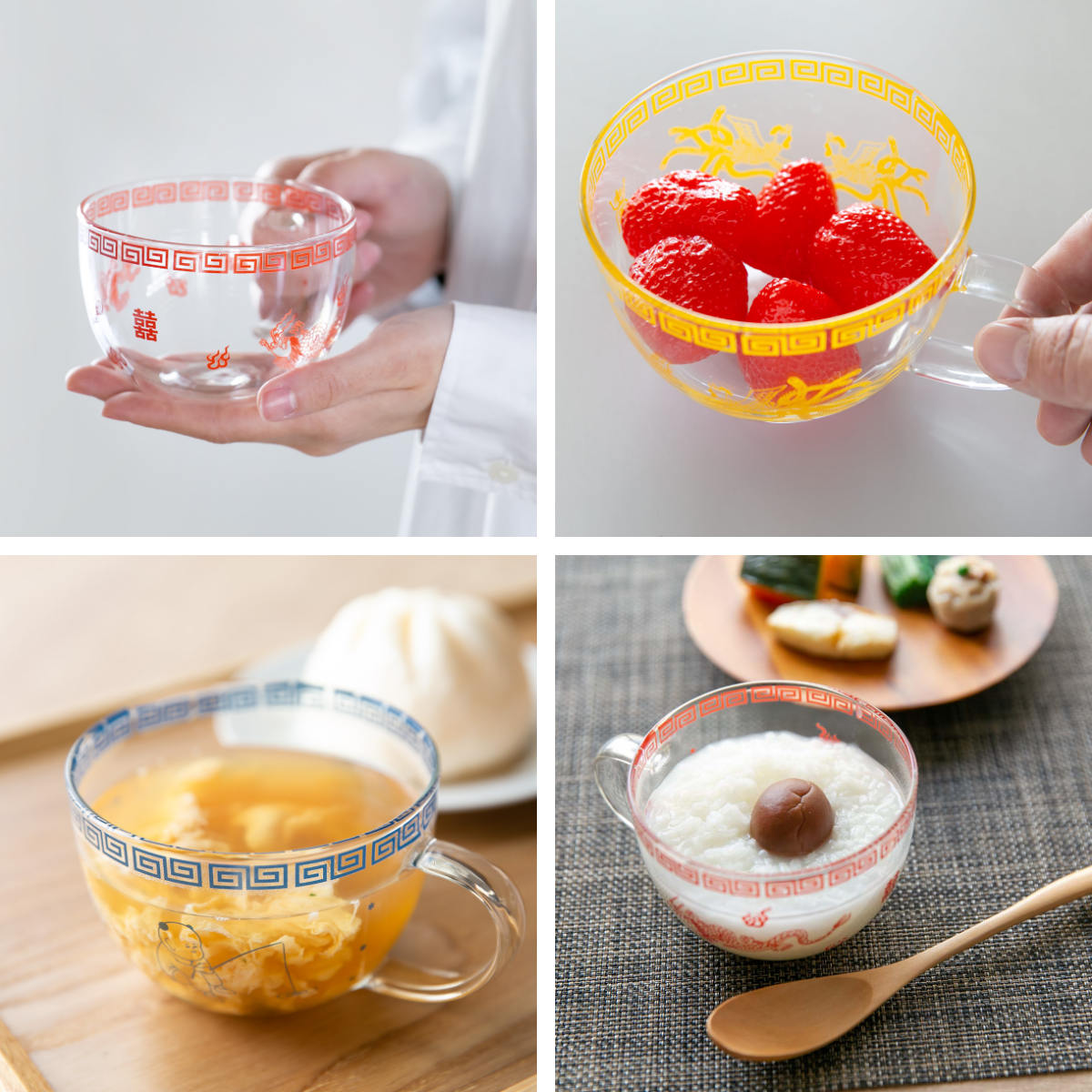 スープマグカップ 450ml おまち堂 耐熱ガラス – ハウジー