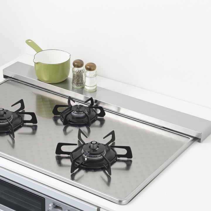 排気口カバーすっきりフィットする排気口カバーステンレス幅75cm用Ｈｉ！