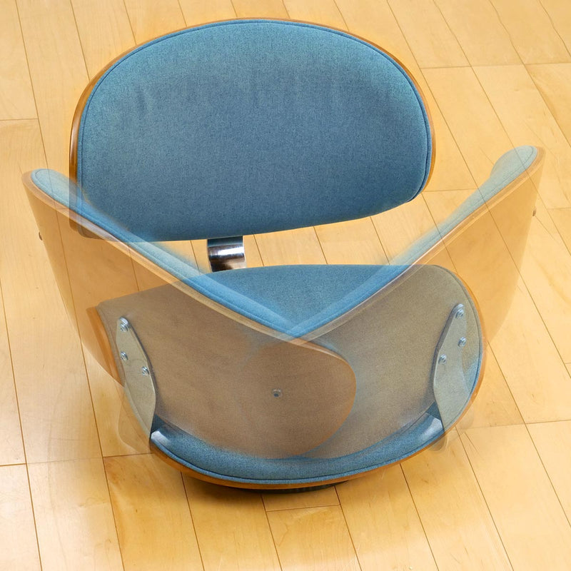 座椅子360度回転式幅55cmファブリック