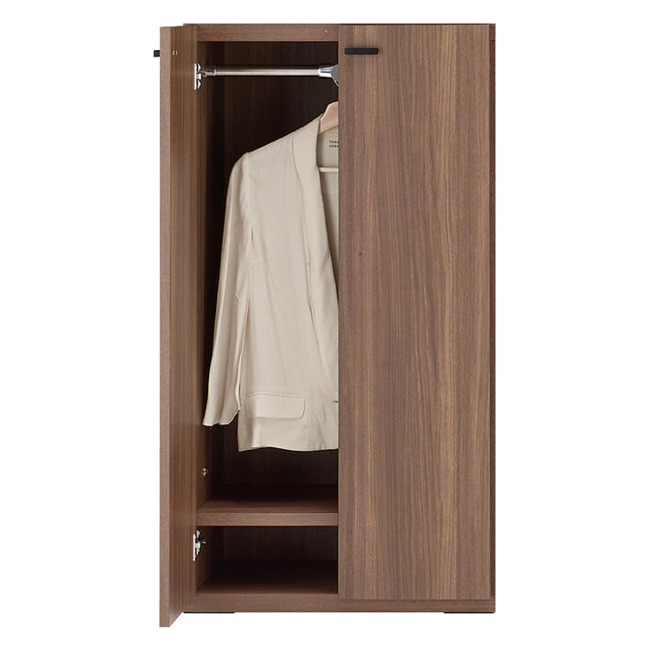 ハンガーラック板戸組合せ家具リビングシェルフ日本製幅60cm