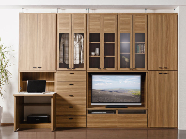 テレビボード組合せ家具リビングシェルフ日本製幅120cm