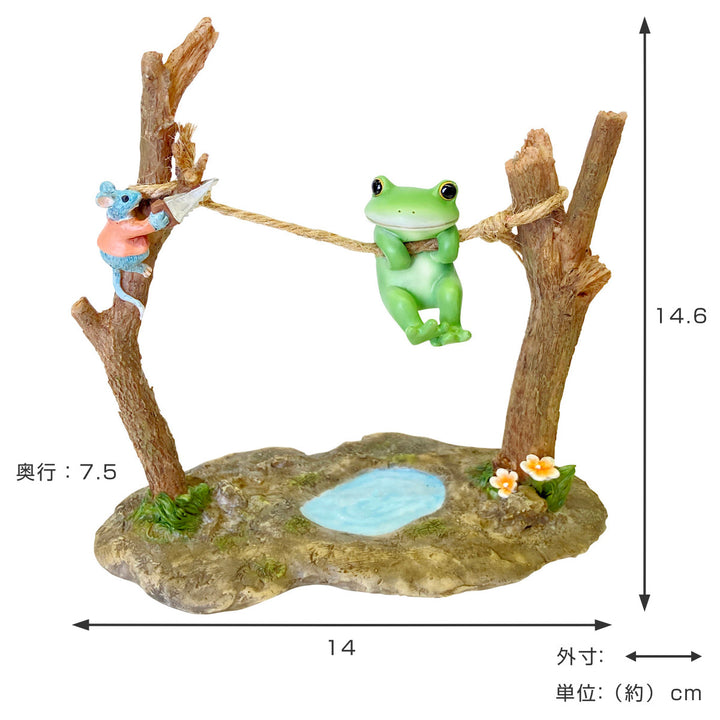 コポーカエル危機一髪！カエル置物