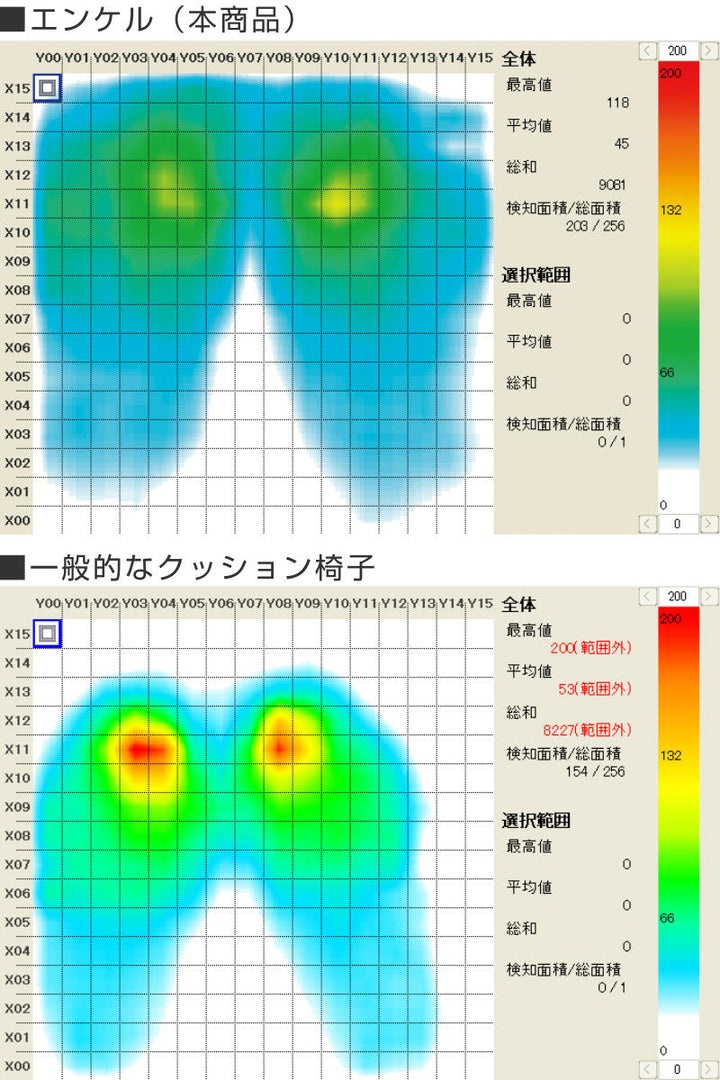 高座椅子座面高37.5～43.5cmリクライニングハイバック