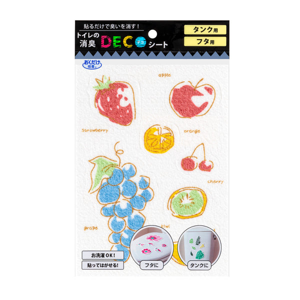 消臭シートタンク用トイレの消臭DECOシートフルーツ