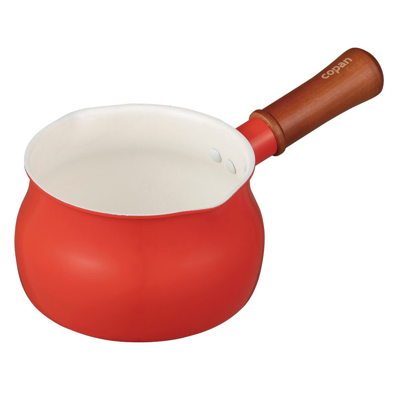 ミルクパン13cmIH対応copanコパンセラミック塗装多用途ミルクパン片手鍋