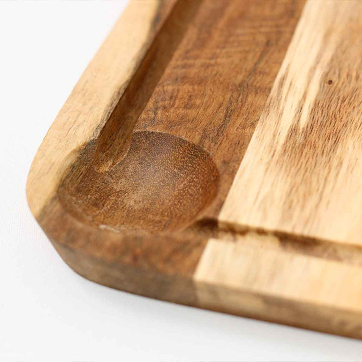 まな板STEAKEATINGBOARDW/STAINLESSSAUCERSアウトドア