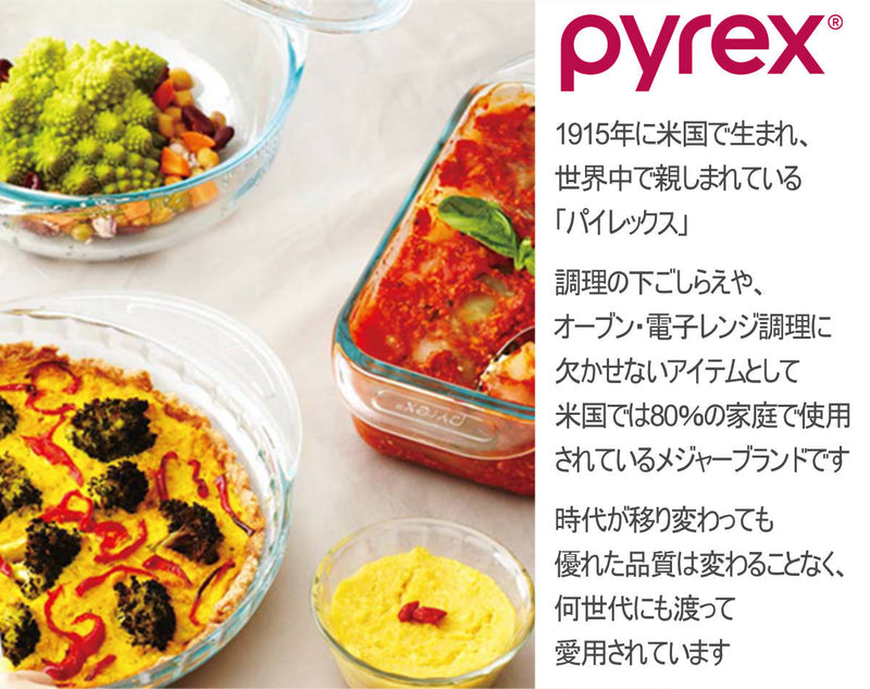 プレート 19cm Pyrex Milk Glass パイレックス 強化ガラス