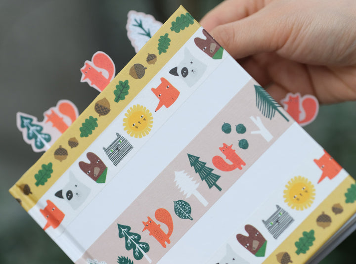 マスキングテープmtDonnaWilson葉っぱとどんぐり15mm×7m