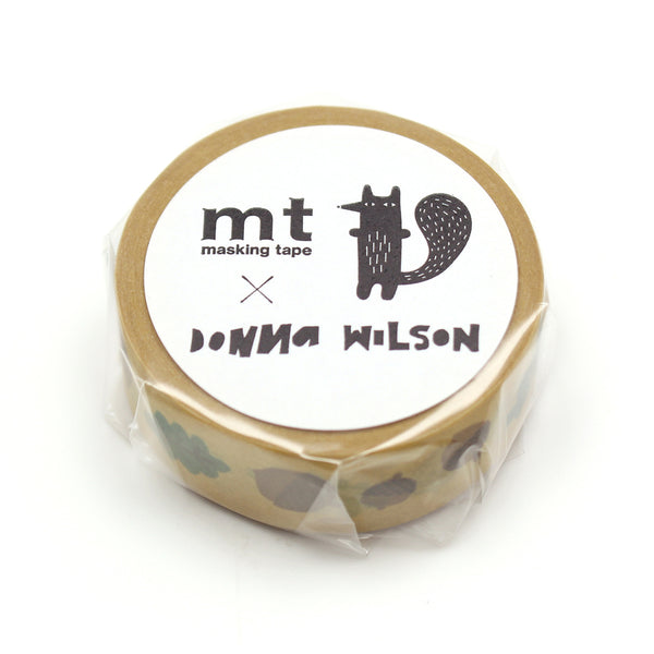 マスキングテープmtDonnaWilson葉っぱとどんぐり15mm×7m