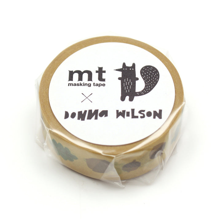 マスキングテープmtDonnaWilson葉っぱとどんぐり15mm×7m