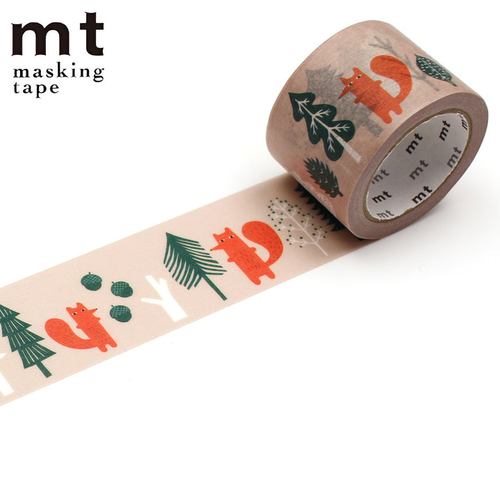 マスキングテープmtDonnaWilson森のなかのシリル30mm×7m