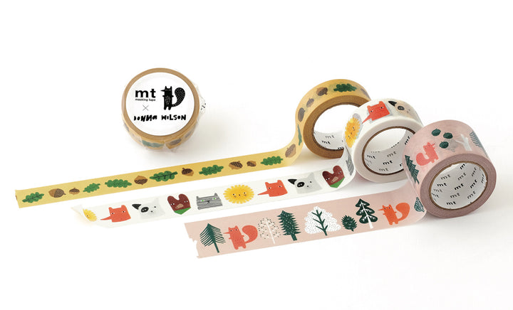マスキングテープmtDonnaWilson森のなかのシリル30mm×7m