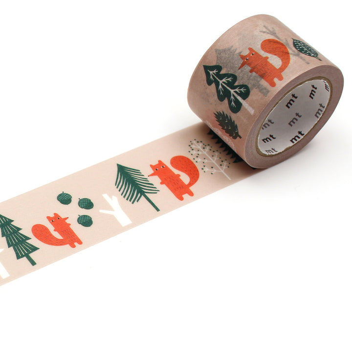 マスキングテープmtDonnaWilson森のなかのシリル30mm×7m