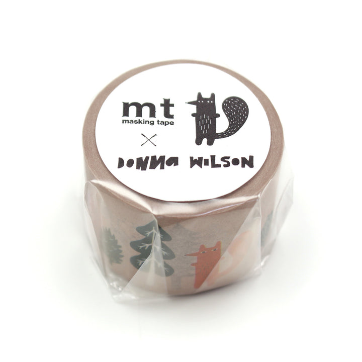 マスキングテープmtDonnaWilson森のなかのシリル30mm×7m